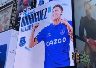 NY celebra el fichaje de James y aparece en Times Square