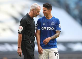 En imágenes: la victoria de Everton en el debut de James