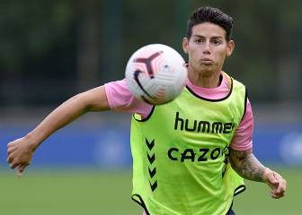 James debuta con Everton frente a Totteham por Premier