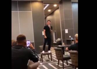 James llega con todo: Canto y baile en su presentación