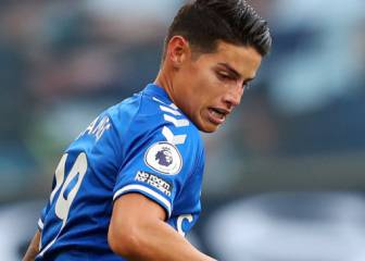 James inicia su historia en Goodison Park