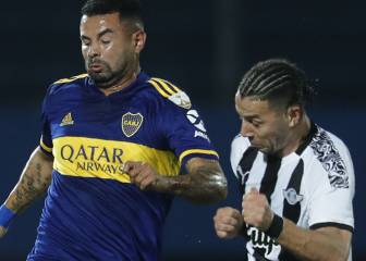 Asistencia de Cardona en triunfo de Boca ante Libertad