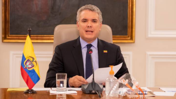 Señal en vivo y en directo hoy de la intervención del presidente de la República de Colombia, Iván Duque, para valorar la evolución del Coronavirus.