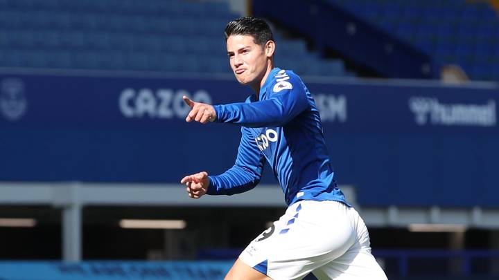 James Marca Su Primer Gol Con Everton En Premier League As Colombia