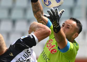 Ospina inicia la temporada como titular y Napoli gana