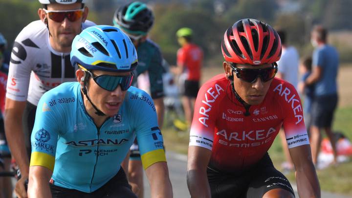Así quedaron los colombianos en la etapa 20 del Tour de Francia. Miguel Ángel López salió del podio y Rigoberto Urán se mantuvo en el top 10