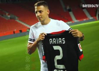Genial video del Leverkusen para presentar a Santiago Arias