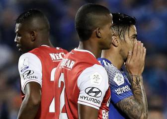 Alineaciones probables de Santa Fe vs. Millonarios