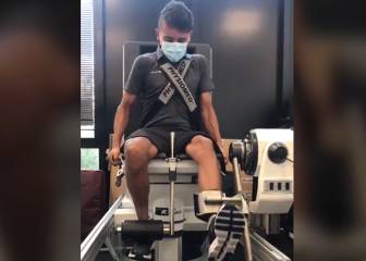 El entrenamiento de Egan en la previa de la Flecha Valona