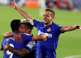 Cucho Hernández, figura del Getafe en goleada al Betis