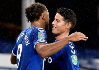 El Everton de James y Mina iguala récord de hace 82 años