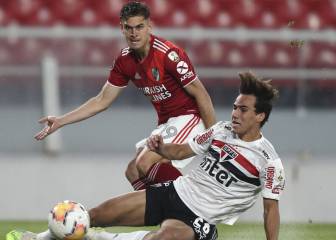 River, con Borré, vence a Sao Paulo y clasifica a octavos