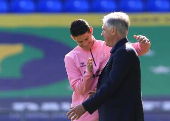 Ancelotti espera que James vuelva sano de la Selección
