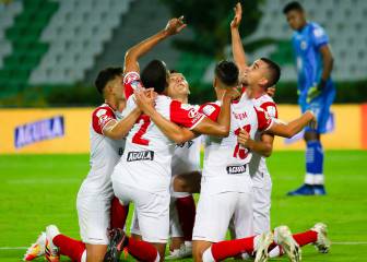 En imágenes la remontada de Santa Fe frente a Cúcuta