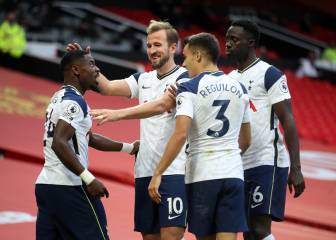 Sánchez, titular en la goleada de los Spurs en Old Trafford