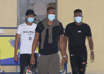 En imágenes: La llegada de 18 jugadores a la Selección