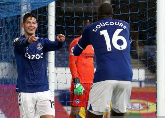 Everton, ganador en el mercado de fichajes por James