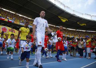 Colombia sin un referente: Ospina, ausente tras 36 juegos