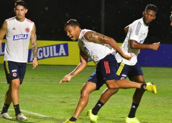 Colombia cierra su preparación para el debut con Venezuela