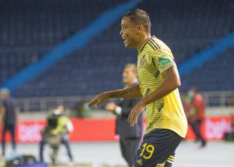 Luis Fernando Muriel, figura de Colombia ante Venezuela