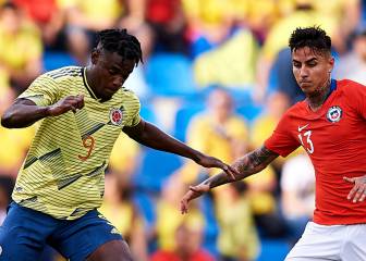 Duván Zapata, por una revancha ante Chile