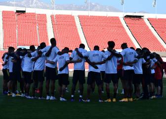 Así fue la práctica de Colombia en el Estadio Nacional de Chile
