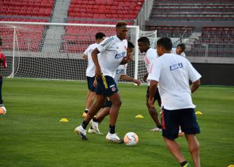 Última práctica de la Selección antes de medirse a Chile