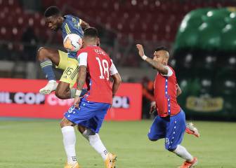 Así fue el empate de Colombia en Santiago ante Chile