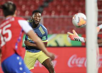 Colombia 1x1: Lerma brilla y Falcao salva un punto en Chile