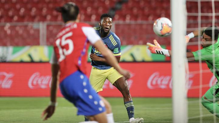 Colombia 1x1: Lerma brilla y Falcao salva un punto en Chile