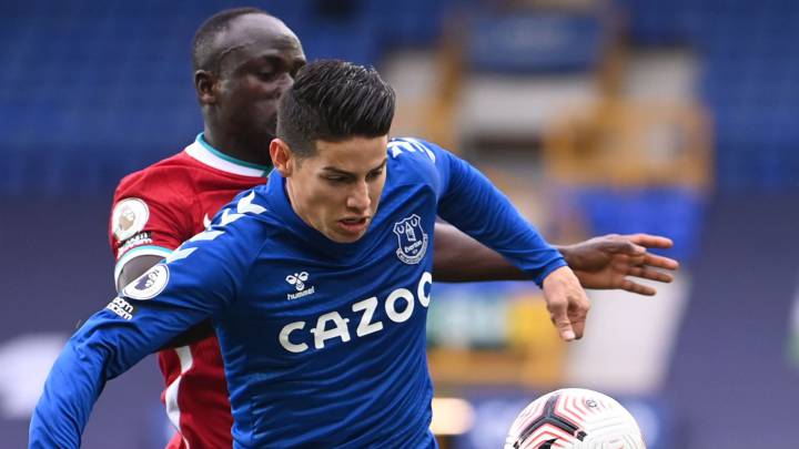 James Rodriguez El Mejor Calificado En Everton Vs Livepool As Colombia