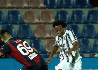 Con Cuadrado 35 minutos, Juventus empata con Crotone