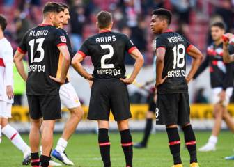 Alario le dedica el triunfo del Leverkusen a Santi Arias