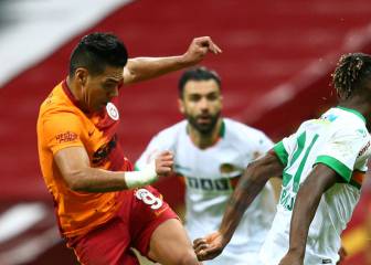 Falcao en racha: anota en la derrota del Galatasaray