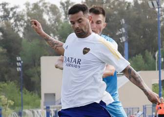 Fabra y Cardona se perfilan en el 11 de Boca ante Caracas