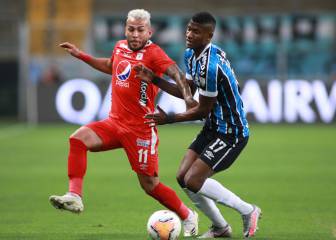 Gremio empata y América queda fuera de Sudamericana