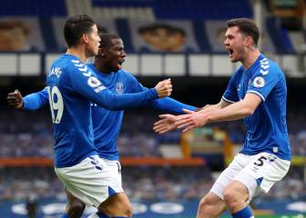 Everton, la duda de James y el reto de mantener el invicto