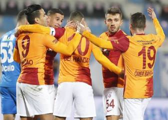 Golazo de Falcao para terminar mala racha de Galatasaray