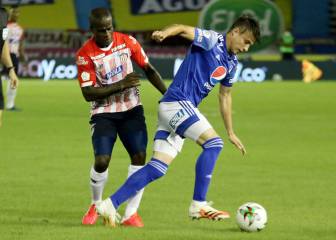 Millonarios rescata un punto ante Junior en el Metropolitano