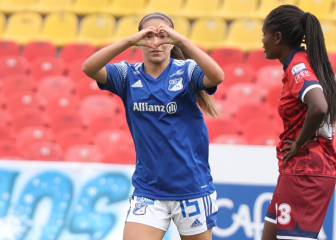 Millonarios vence a Fortaleza y es líder del grupo A