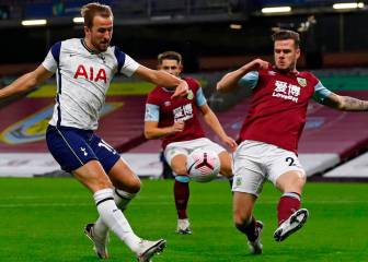 Tottenham sin Davinson derrota al Burnley de visitante
