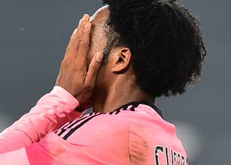 Cuadrado y sus 2 opciones de gol ante Hellas Verona