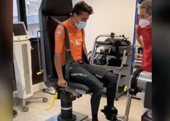 El ejercicio de fuerza que pone a sufrir a Egan Bernal
