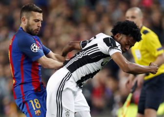 Cuadrado vs Barcelona: Datos y duelo con Jordi Alba