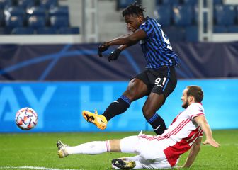 Doblete de Duván Zapata salva al Atalanta ante el Ajax