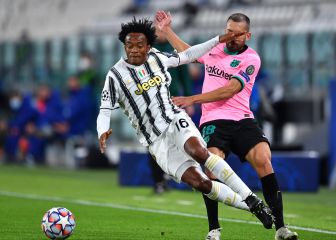 Juventus, con Cuadrado, cae en casa ante el Barcelona en UCL