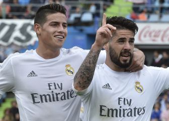 Isco se reencontraría con James en Everton