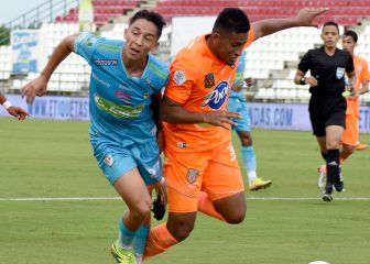 Jaguares y Envigado empatan sin goles en Montería