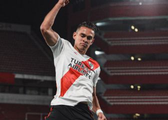 River Plate cae, pero Borré anota y hace historia