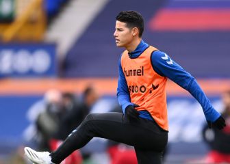 Everton confía en que James esté ante el Manchester United